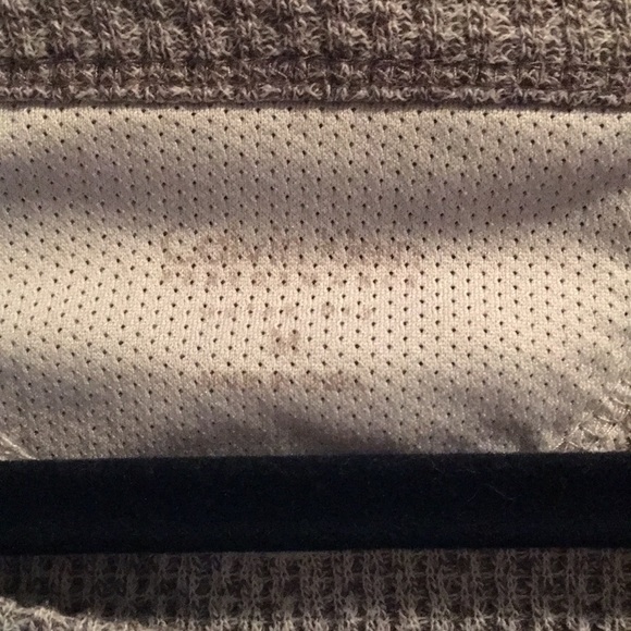 Calvin Klein scoop neck Waffle Knit Gray Pullover - Picture 6 of 9